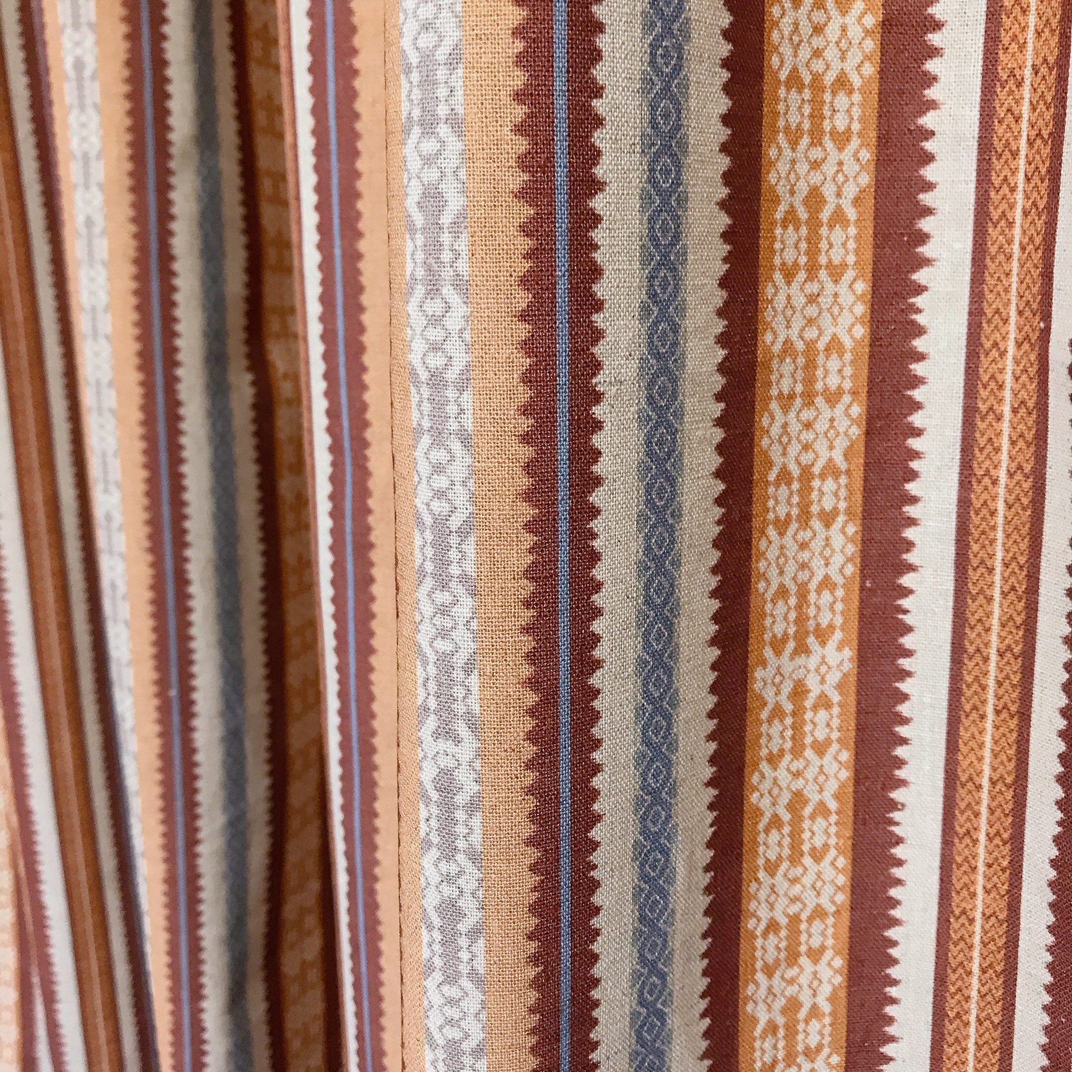 Geometric Pattern Curtain