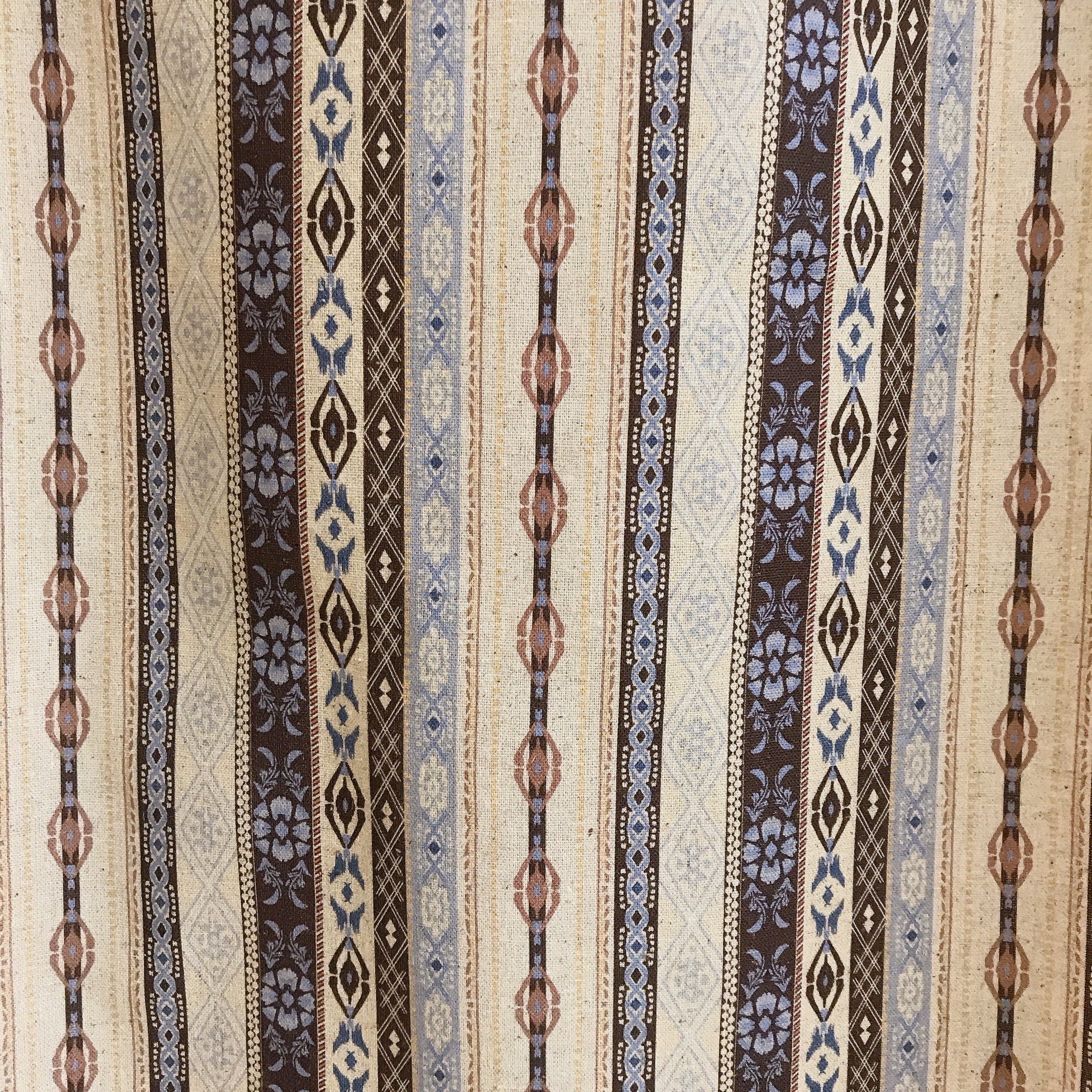 Ethnic Curtain on Natural Beige