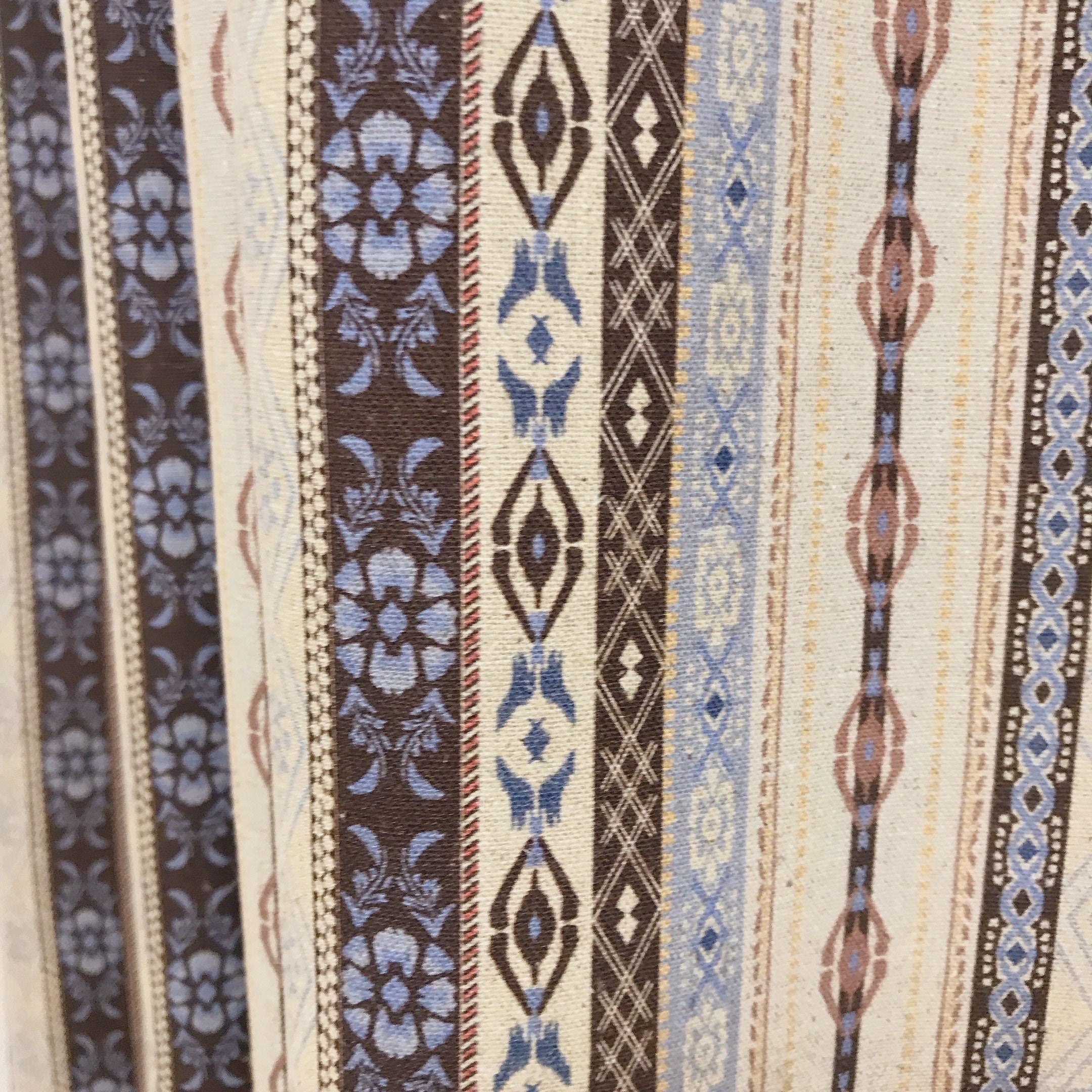 Ethnic Curtain on Natural Beige