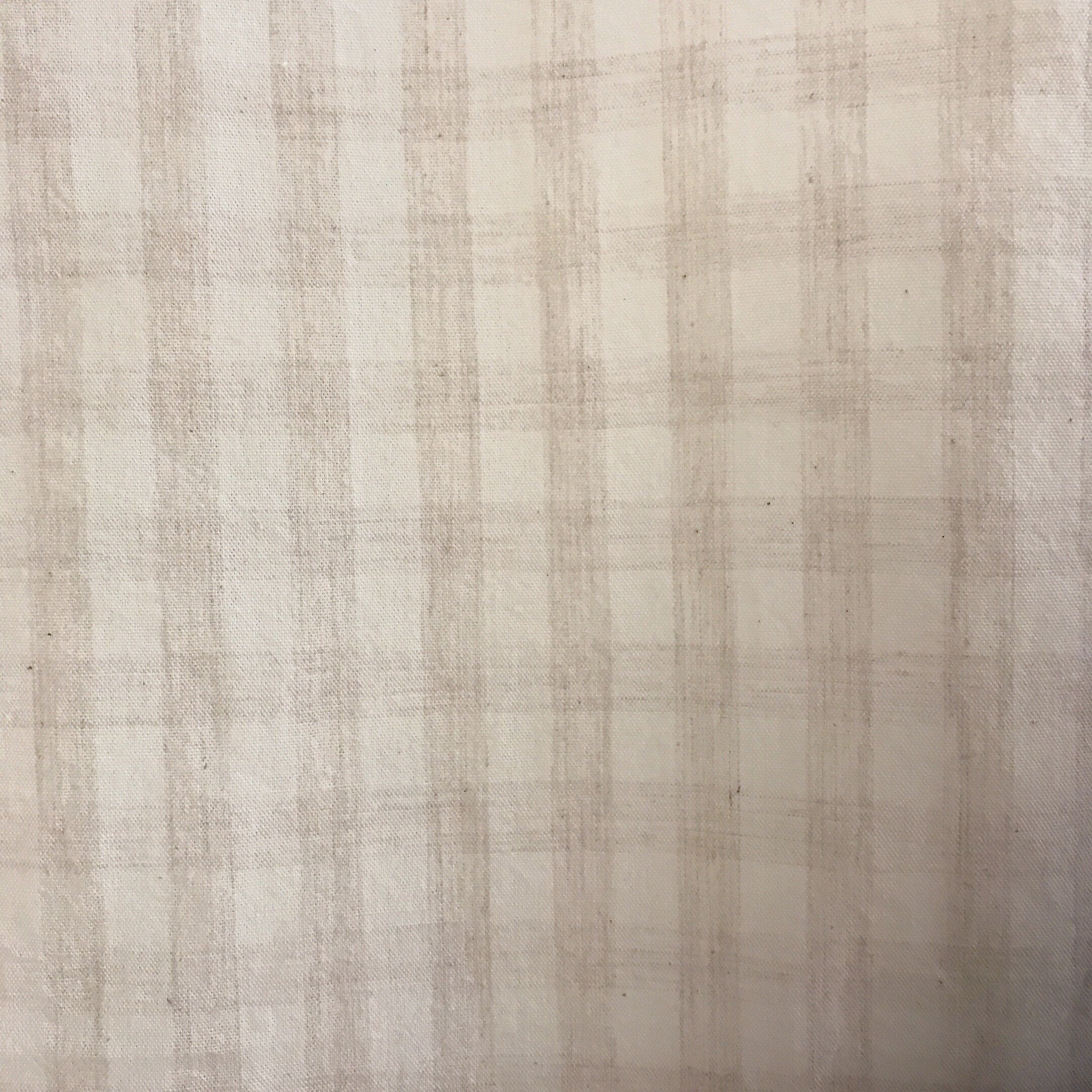 Light Oatmeal Mini Gingham Curtain