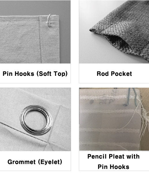 Brown and White Mini Gingham Curtain