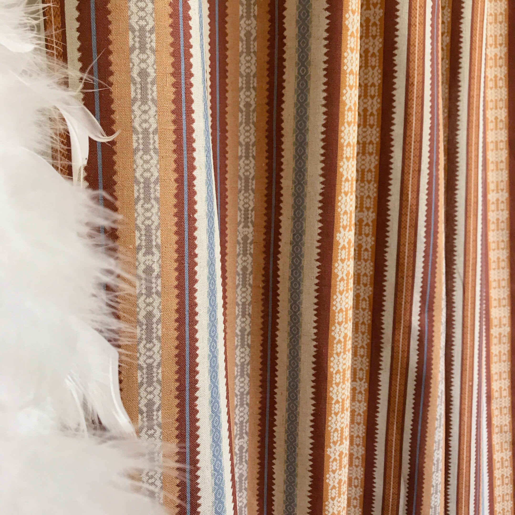 Geometric Pattern Curtain